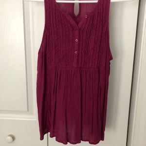 Purple American Eagle Tank